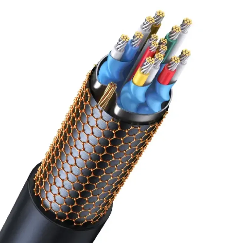 Baseus High Definition Series HDMI To HDMI Graphene 4K Adapter Cable 2 Meter