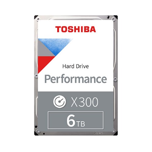 TOSHIBA X300 6TB 7200 RPM Performance SATA Hard Disk Drive