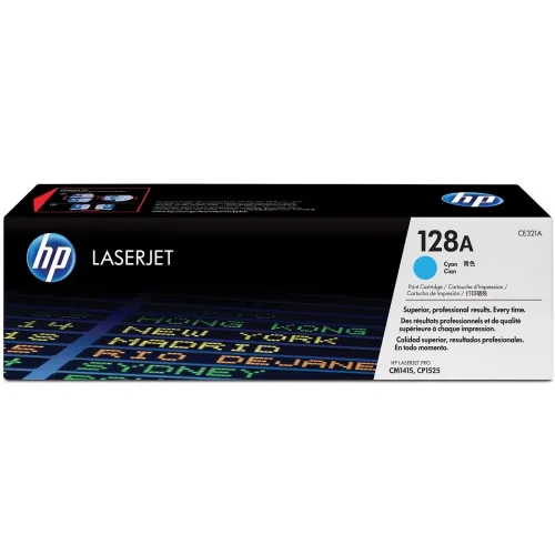 HP 128A-C Cyan Original LaserJet Toner Cartridge For CP 1525, M1415 Printer