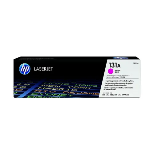 HP 131A Magenta Original LaserJet Toner Cartridge (Bundle With Full Set)