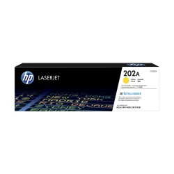 HP 202A Yellow Original LaserJet Toner Cartridge (Bundle With Full Set)