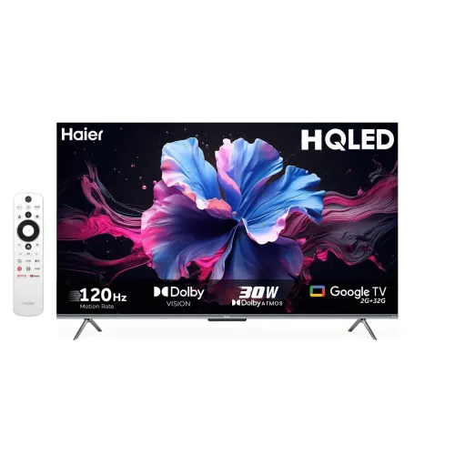 Haier H55P7UX 55 Inch Voice Control HQLED 4K Smart Google TV