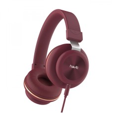 Havit H2263D 3.5mm Metal Decoration Single Port Headphone