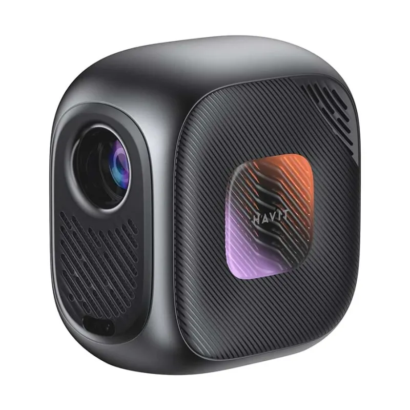 Havit PJ215 Pro (250 Lumens) 720p HD Black Portable Projector