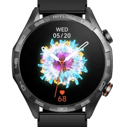 Haylou Solar 5 Smart Watch with Metallic Strap