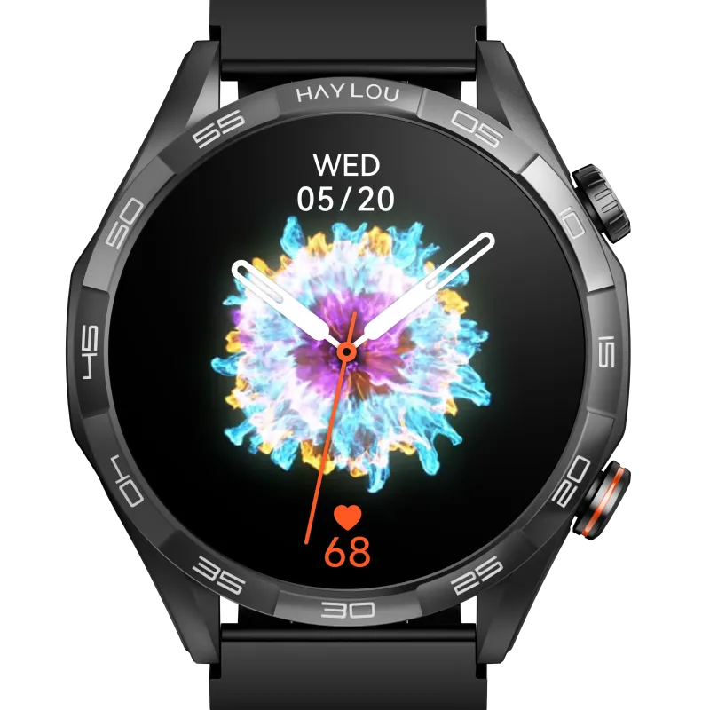 Haylou Solar 5 Smart Watch with Metallic Strap