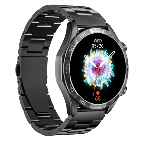Haylou Solar 5 Smart Watch with Metallic Strap