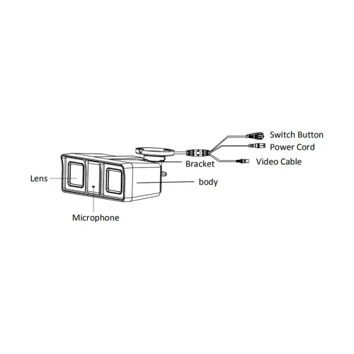 HikVision DS-2CE18D0T-LFS 2MP Smart Hybrid Light Audio Fixed Bullet Camera