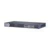 Hikvision DS-3E0518P-E/M 18 Port ( 16 Port 10/100/1000 PoE, 2 Port 10/100/1000 SFP Fiber Optic) Unmanaged PoE Switch