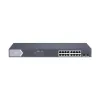 Hikvision DS-3E0518P-E/M 18 Port ( 16 Port 10/100/1000 PoE, 2 Port 10/100/1000 SFP Fiber Optic) Unmanaged PoE Switch