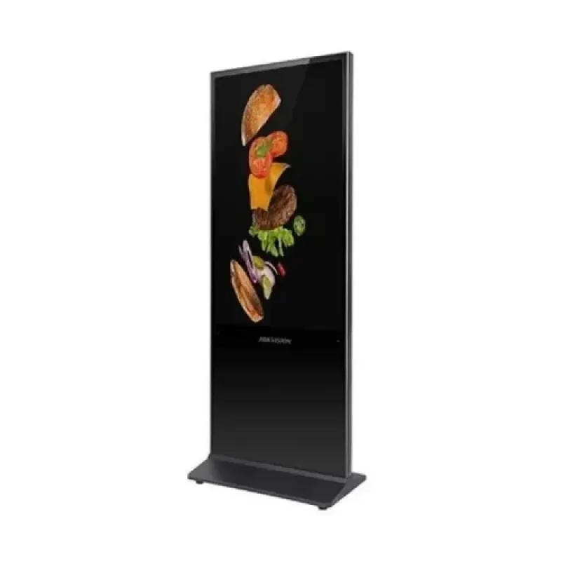 Hikvision DS-D6055UL-B/S 55" 4K UHD Floor Standing Digital Signage Kiosk (Non-Touch)