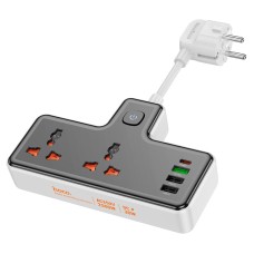 Hoco AC12A Reise 6-Ports Multifunctional Power Strip