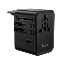 Hoco AC32 45W 5-Ports Universal Travel Adapter