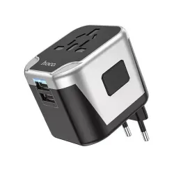 Hoco AC5 Dual USB Universal Travel Adapter