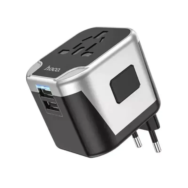 Hoco AC5 Dual USB Universal Travel Adapter