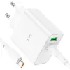 Hoco C113A Awesome Dual Port 65W Charger With Type C Cable