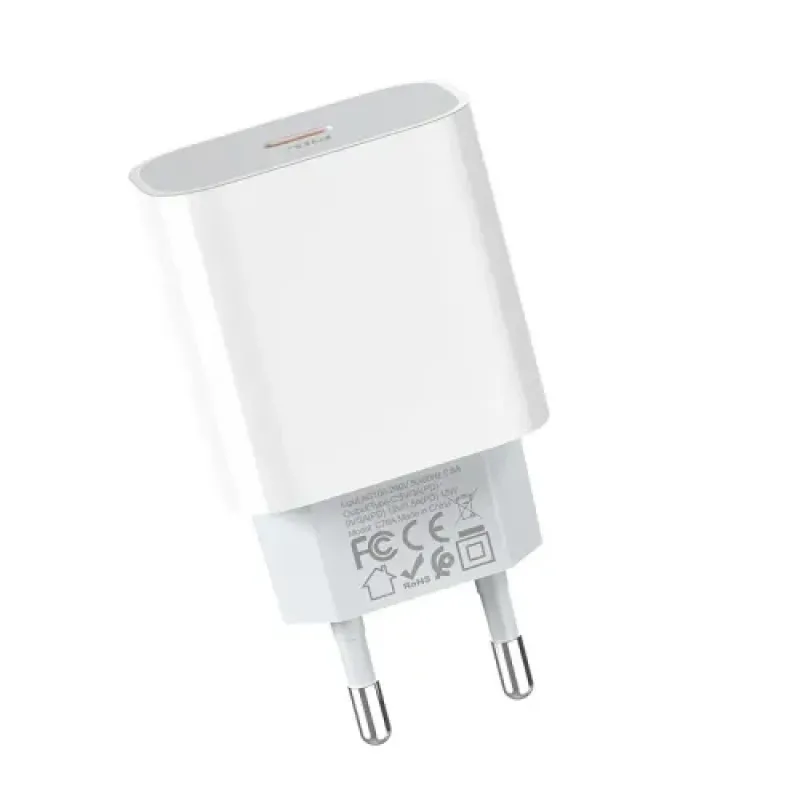 Hoco C76A Plus 20W Type-C Charger Adapter