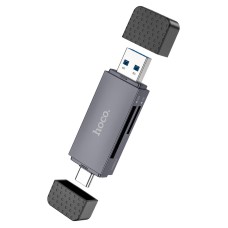 Hoco HB45 Spirit 2-in-1 USB & Type-C 2.0 Card Reader