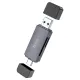 Hoco HB45 Spirit 2-in-1 USB & Type-C 2.0 Card Reader
