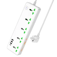 Hoco AC13A Talento 5-sockets Multifunctional Power Strip