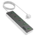 Hoco AC13A Talento 5-sockets Multifunctional Power Strip