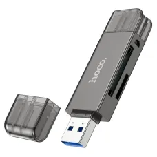 Hoco HB39 Type C And USB 2 in 1 Card Reader
