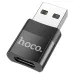 Hoco UA17 USB-A Male to Type-C Female Adapter