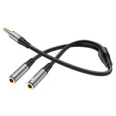 Hoco UPA21 2 Female to 1 Male Digital Audio Converter