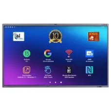 Horion 86M6APro 86 4K UHD Interactive Flat Panel With 48MP WebCam & Microphone