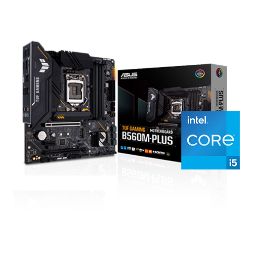 Intel Core I5-11400 & Asus Tuf Gaming B560M Plus Motherboard Processor Combo
