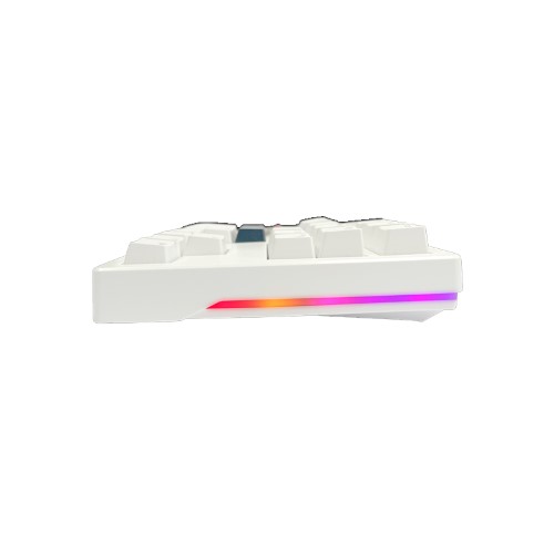 Dareu EK87 V2 Wired Rainbow Mechanical Keyboard (White)