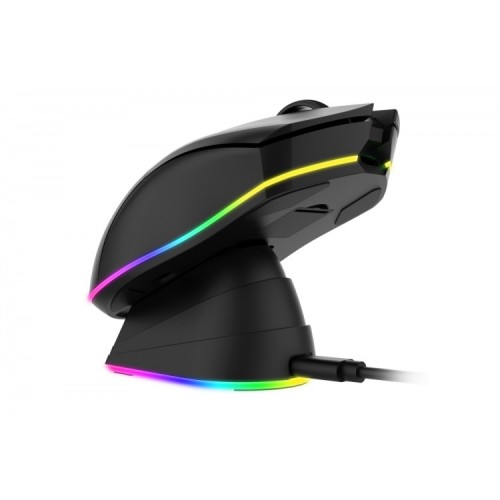 Dareu EM901X RGB Wireless Gaming Mouse With Dock (Black)