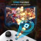EasySMX Bayard 9124 Tri-Mode Wireless Gaming Controller (White) with Dongle