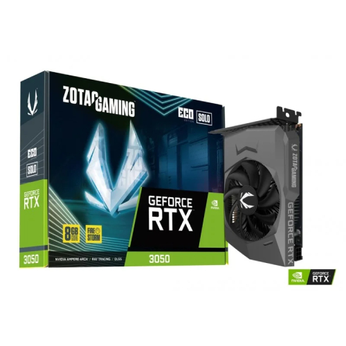 ZOTAC GAMING GeForce RTX 3050 ECO SOLO 8GB GDDR6 Graphics Card