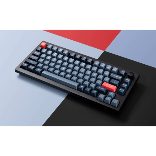 Keychron V1 Max QMK Fully Assembled Knob Custom Mechanical Keyboard (Jupitar Red Switch)