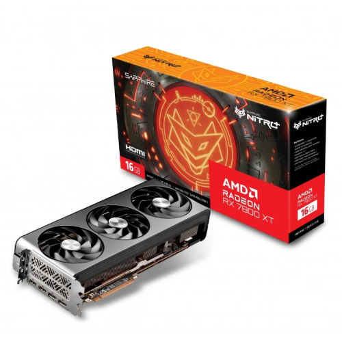 SAPPHIRE Nitro+ AMD Radeon RX 7800 XT Gaming OC 16GB GDDR6 Graphics Card