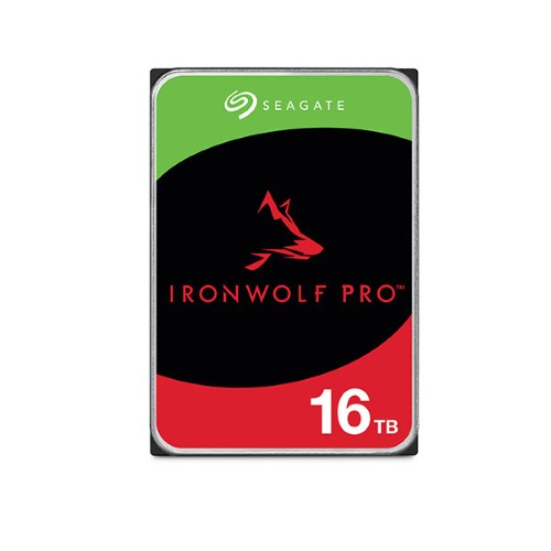 Seagate IronWolf Pro 16TB 3.5 Inch SATA 7200RPM NAS HDD - ST16000NT001 