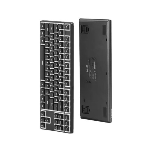 Monka A87 TKL Backlit Mechanical Keyboard (Black)