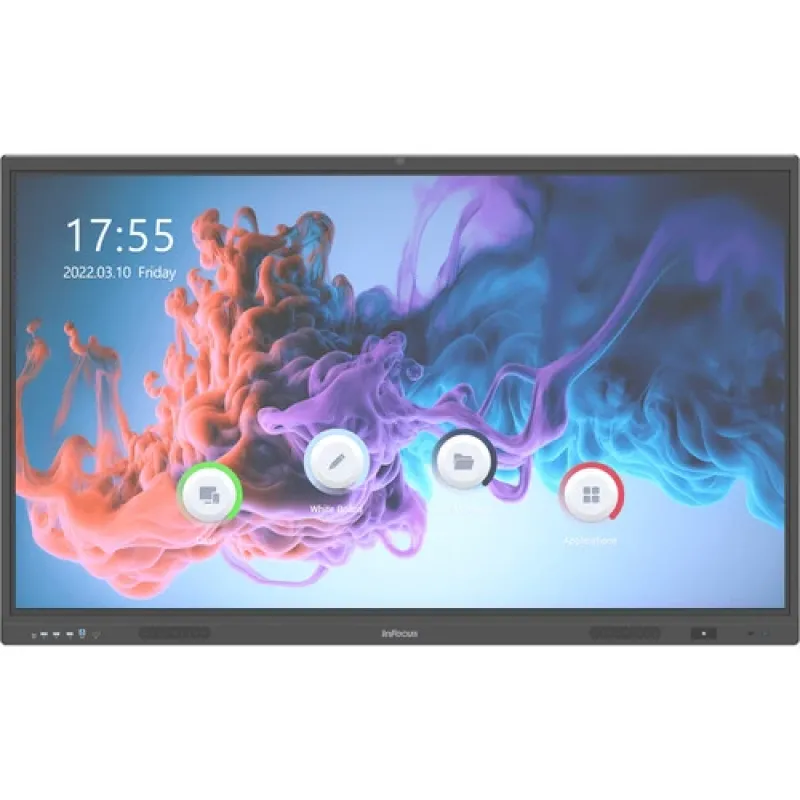 InFocus INF6513 65" 4K Interactive Touch Display Inbuilt Camera InFocus INF6513 65" 4K Interactive Touch Display Inbuilt Camera
