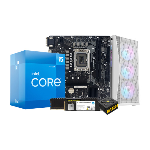Intel Core i5-12400 & Biostar H610MH 12th Gen PC Build