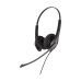 JABRA BIZ 1500 Duo (Dual Ear) USB Headphone Black