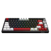 Jedel WKL82 Tri Mode Hot Swappable RGB Gaming Keyboard