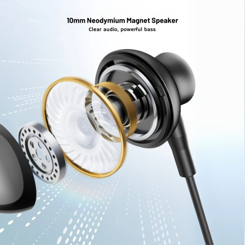 Joyroom JR-EC07 In-Ear Metal Type-C Wired Earphone Joyroom JR-EC07 In-Ear Metal Type-C Wired Earphone