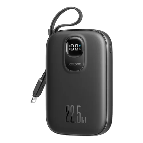 Joyroom JR-PBF18 10000mAh 22.5W Fast Charging Power Bank With Lightning Cable Joyroom JR-PBF18 10000mAh 22.5W Fast Charging Power Bank With Lightning Cable