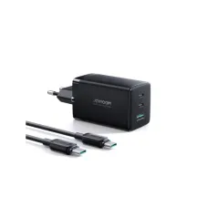 Joyroom JR-TCG01 GaN Ultra 3 in 1 65W Fast Charger With 100W Type-C Cable