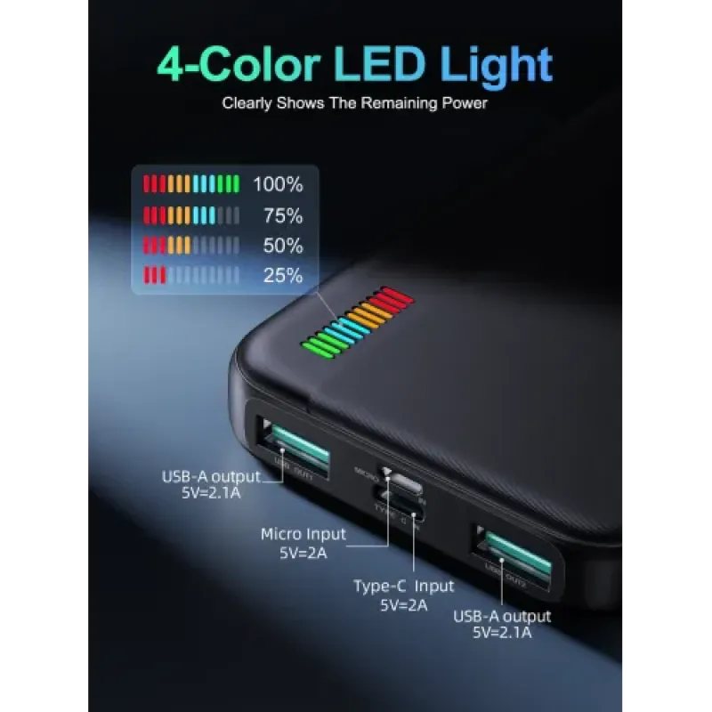 Joyroom JR-T018 Dazzling Series 30000mah 12W Power Bank