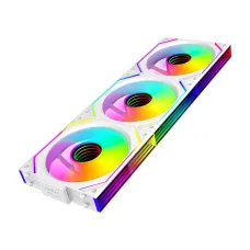 Jungle Leopard JM-V2 120mm Infinite Mirror ARGB Casing Fan White