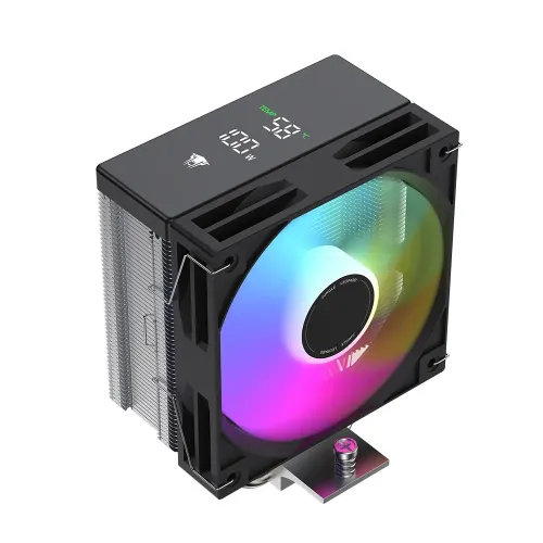 Jungle Leopard KF401 Digital CPU Cooler Black