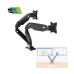 Kaloc DS110-2 Dual Monitor Arm Gas-Strut Flexi Desk Mount Stand