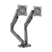 Kaloc DS200-2 Dual 17-32 Inch Adjustable Dual Arm Monitor Desktop Mount Stand